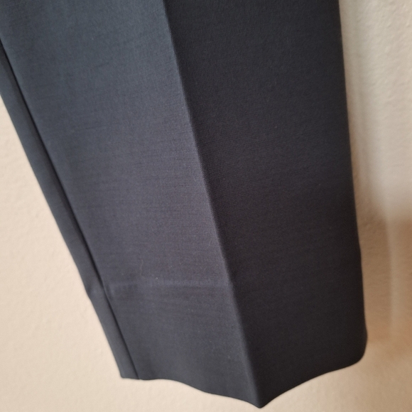 Eileen Fisher Womens Casual Ankle Zip/Button Trouser Pants. Black/Gray Size 8 - Picture 4 of 8